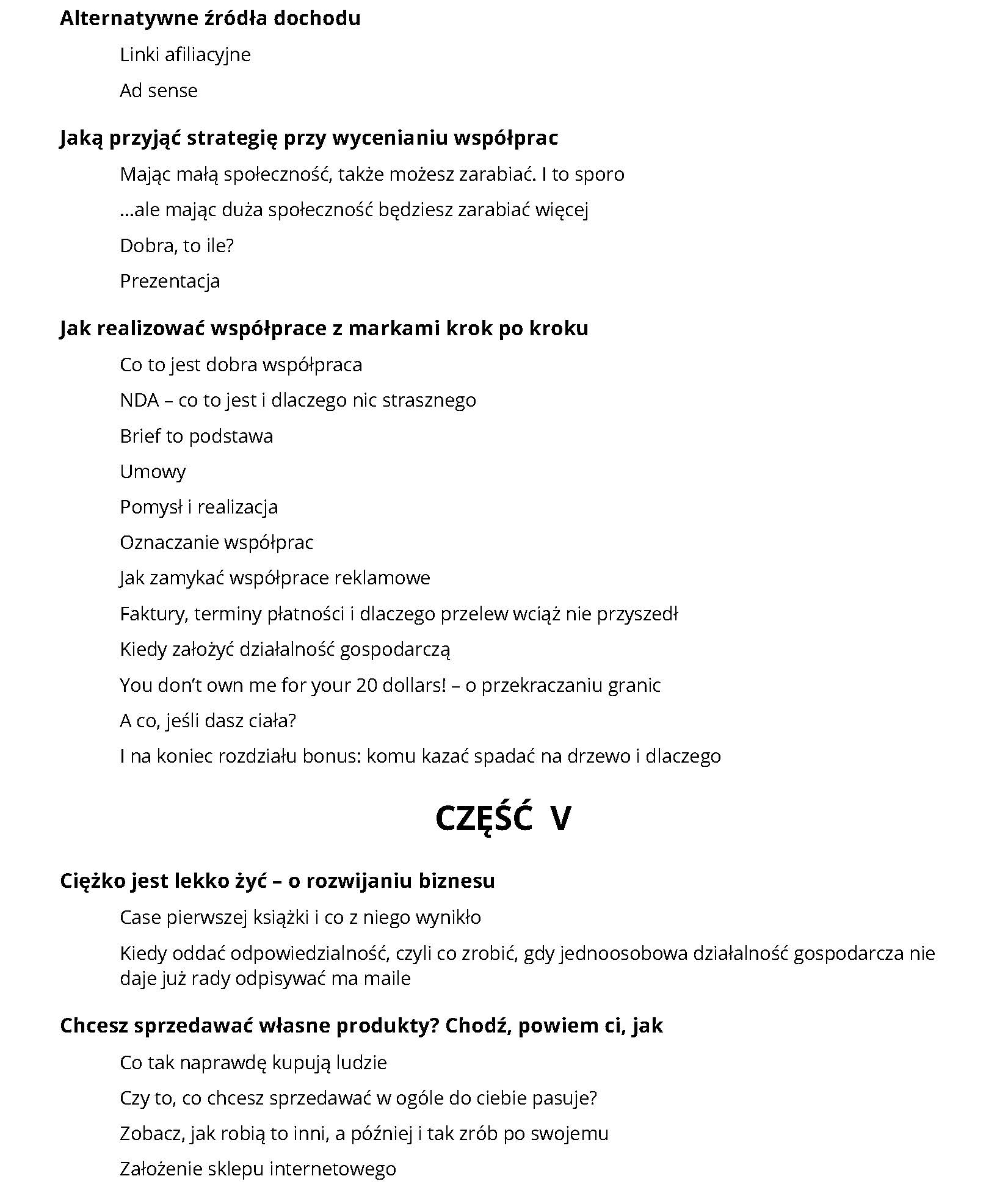 Spis treści, strona 3